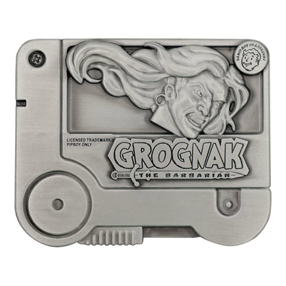 Fallout Grognak the Barbarian Holotape Metal Replica