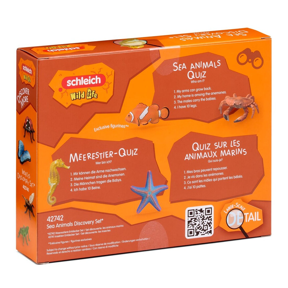 Schleich WILD LIFE Sea Animals Discovery Set