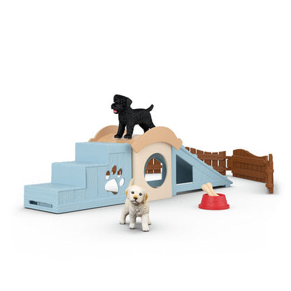 Schleich Farm World Puppy Playtime Set