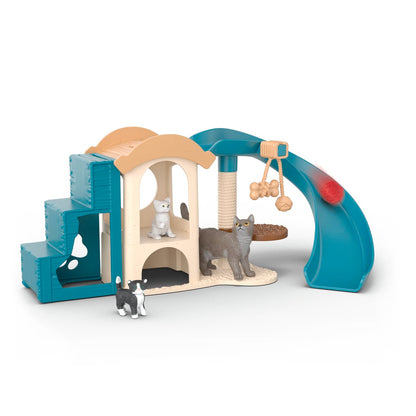 Schleich Farm World Playfun for Cats Playset