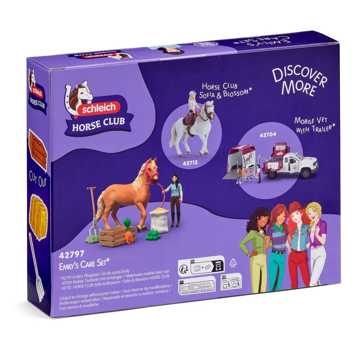 Schleich HORSE CLUB Emily's Care Set