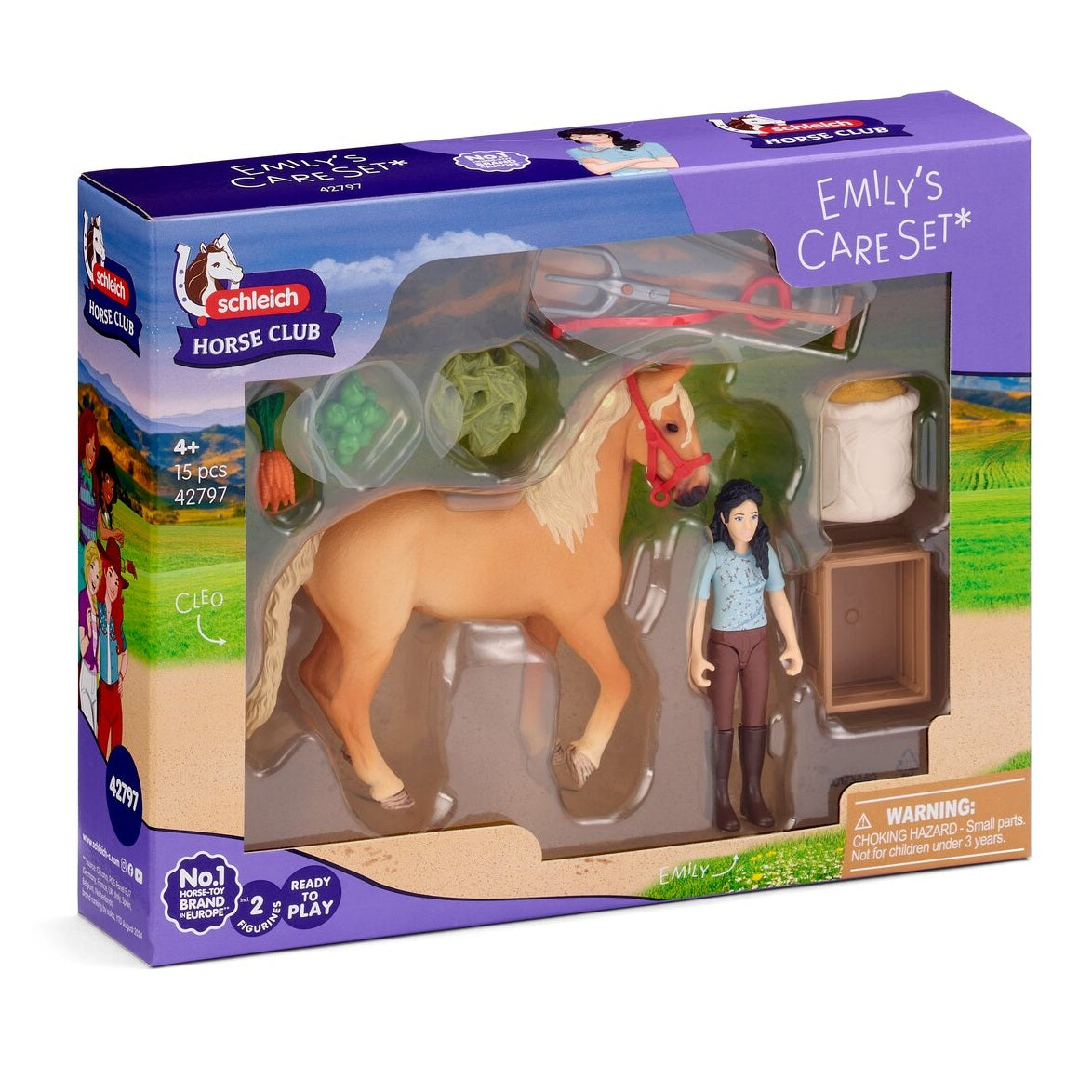 Schleich HORSE CLUB Emily's Care Set