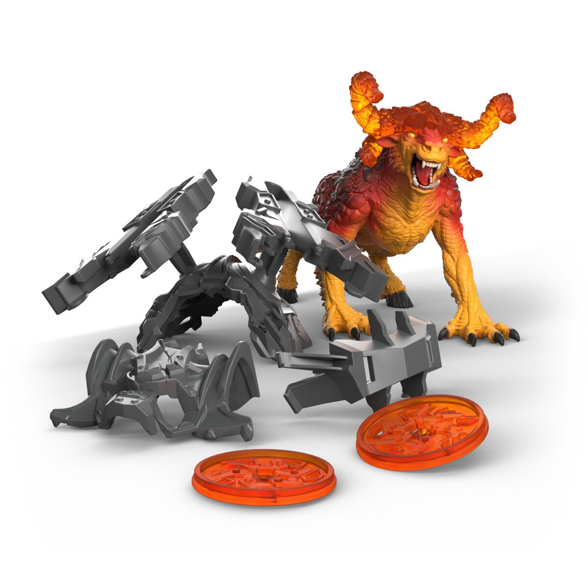 Schleich ELDRADOR Creatures Gladiator Lava Beast Action Figure Set