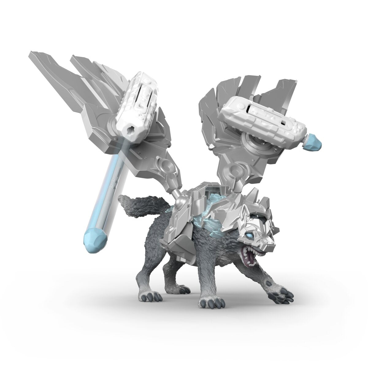 Schleich ELDRADOR Creatures Ice Wolf Gladiator Toy Figure