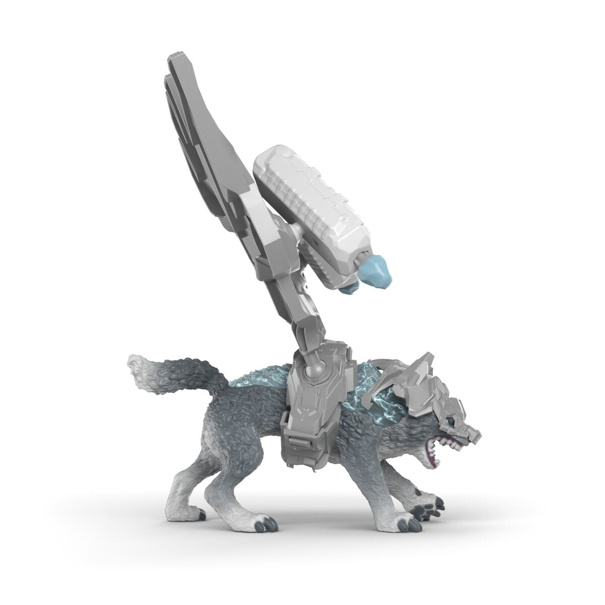 Schleich ELDRADOR Creatures Ice Wolf Gladiator Toy Figure