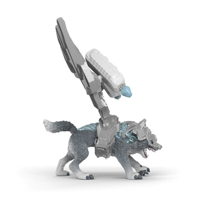 Schleich ELDRADOR Creatures Ice Wolf Gladiator Toy Figure