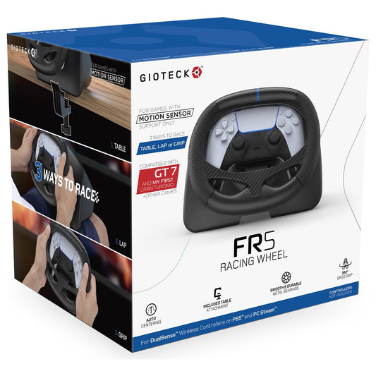 Gioteck FR5 Racing Wheel Dock for DualSense Controllers