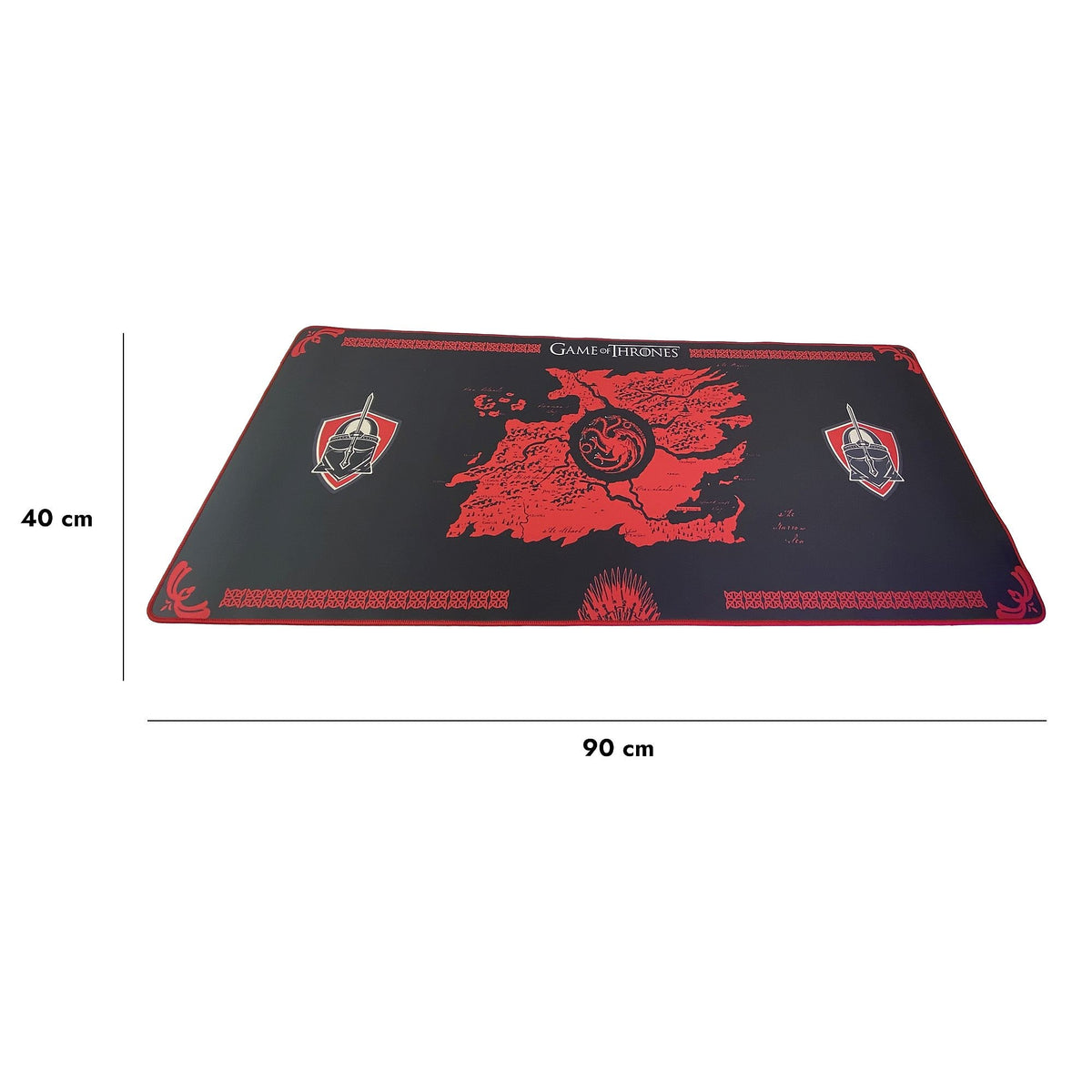 Lexip Game of Thrones House Targaryen XXL Mouse Pad - Black
