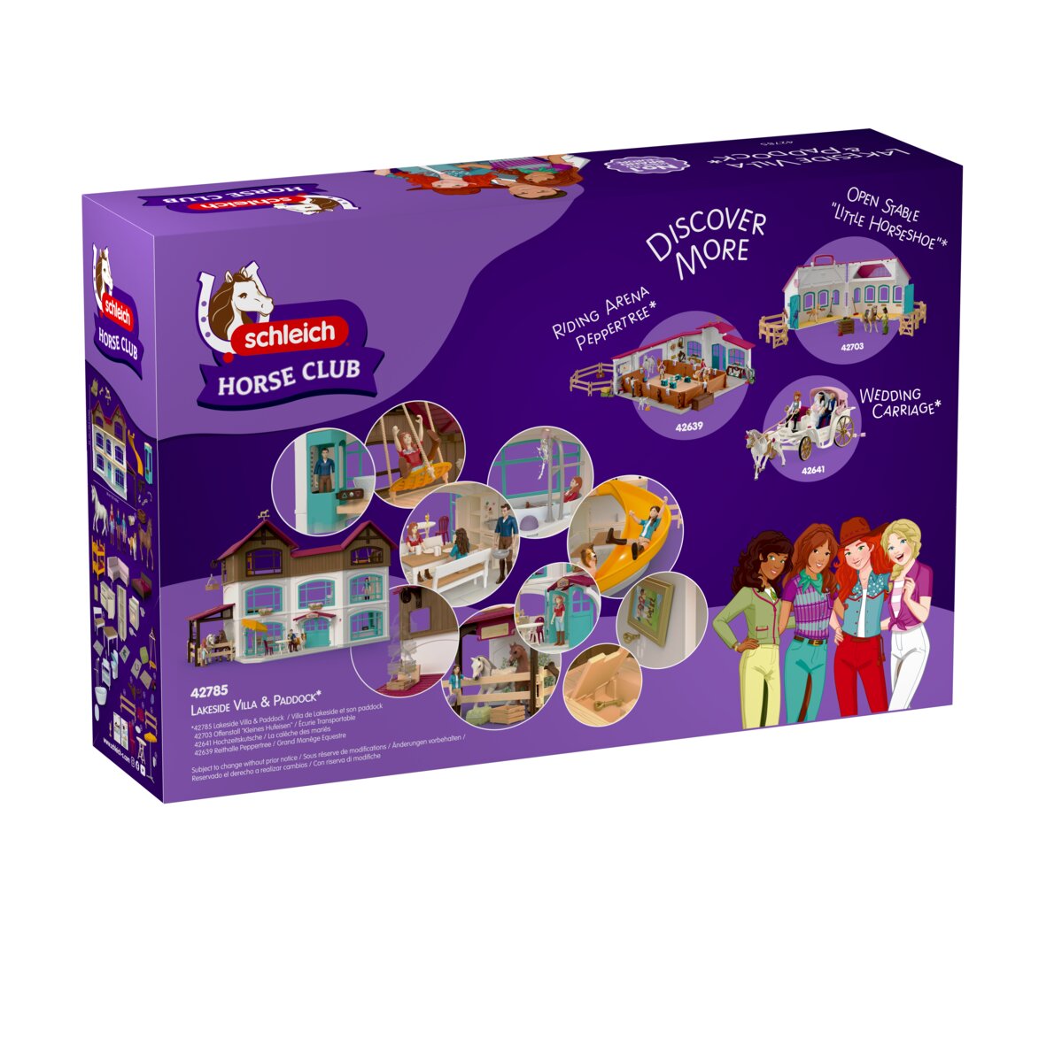 Schleich HORSE CLUB Lakeside Villa & Paddock Playset