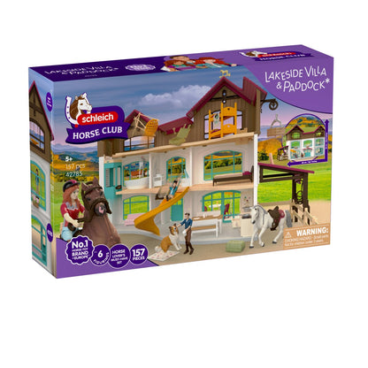 Schleich HORSE CLUB Lakeside Villa & Paddock Playset
