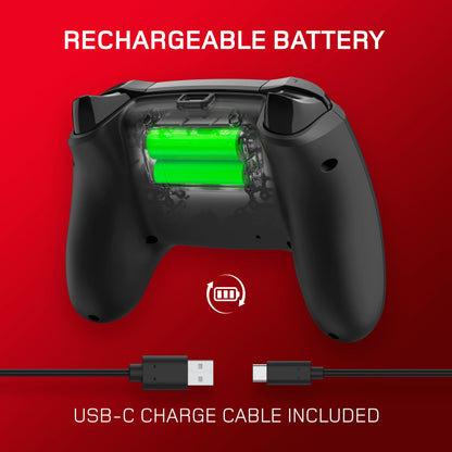 Gioteck WX5 Wireless Controller for Nintendo Switch 2, Switch & PC - Black