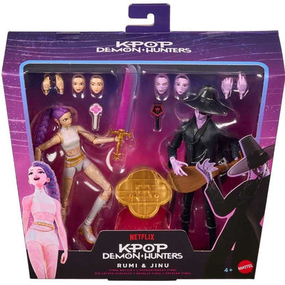 KPop Demon Hunters Rumi & Jinu Final Battle Action Figure 2-Pack