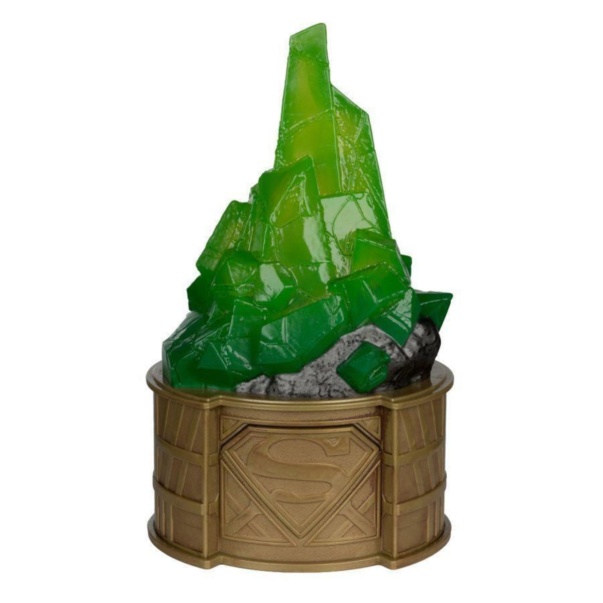 McFarlane Toys DC Direct Superman Glowing Kryptonite Display Replica Gold Label