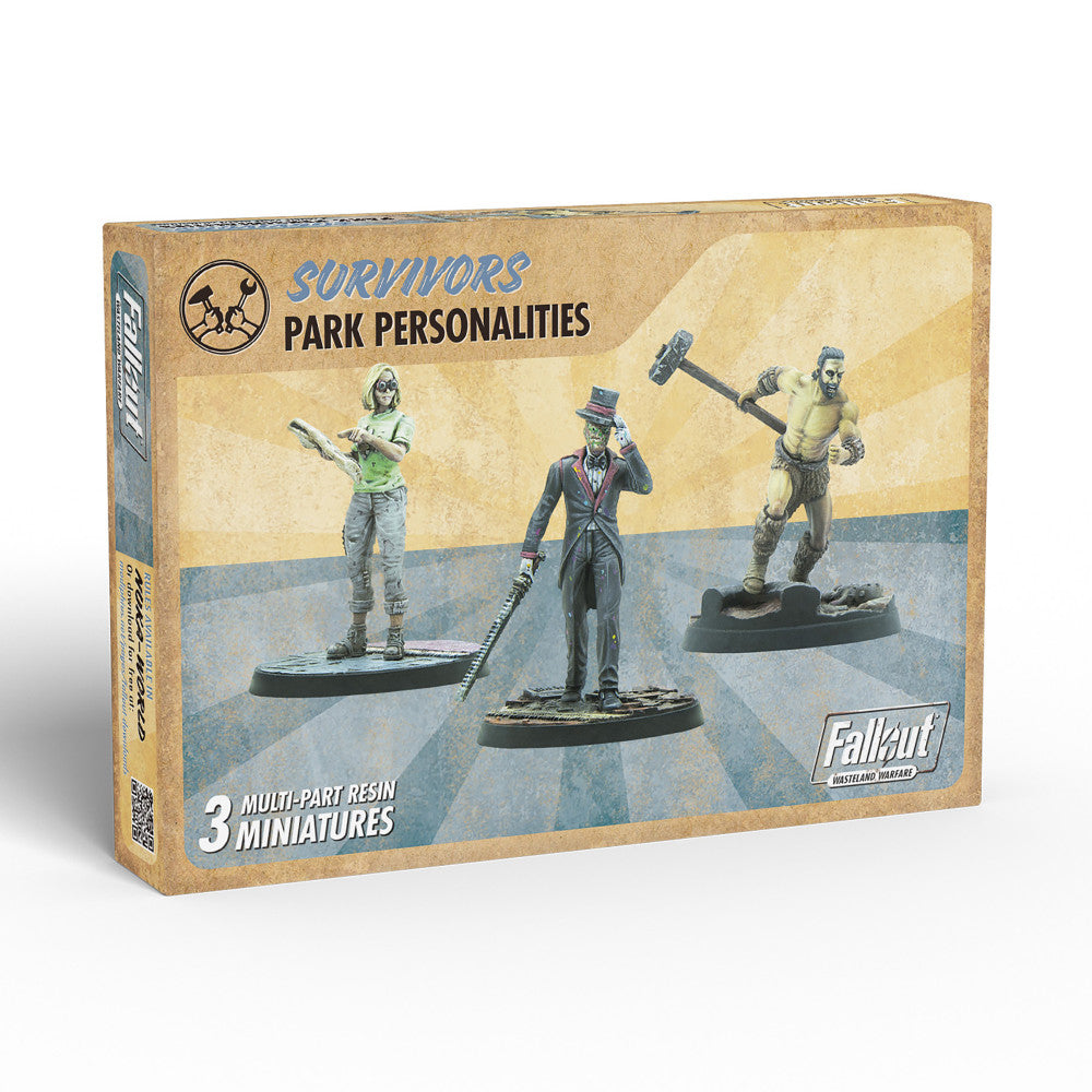 Fallout: Wasteland Warfare – Survivors: Park Personalities Miniatures