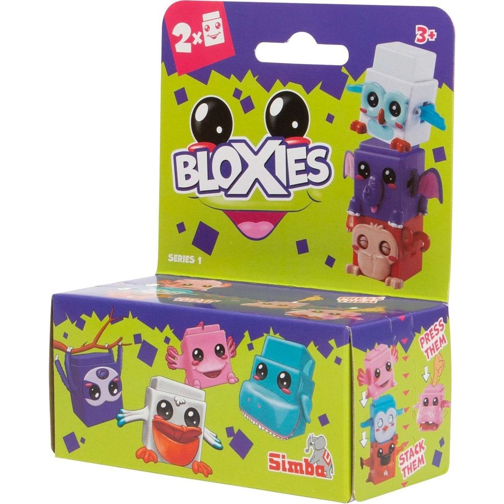Bloxies Wave 1 2-Pack Surprise Animal Figures