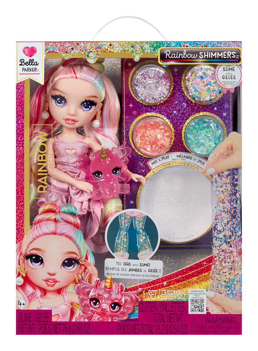 Rainbow High Rainbow Shimmers Bella Doll with Slime Kit