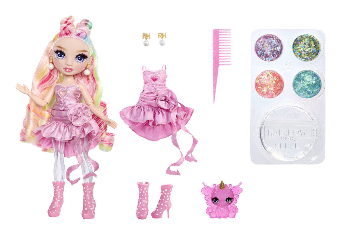 Rainbow High Rainbow Shimmers Bella Doll with Slime Kit