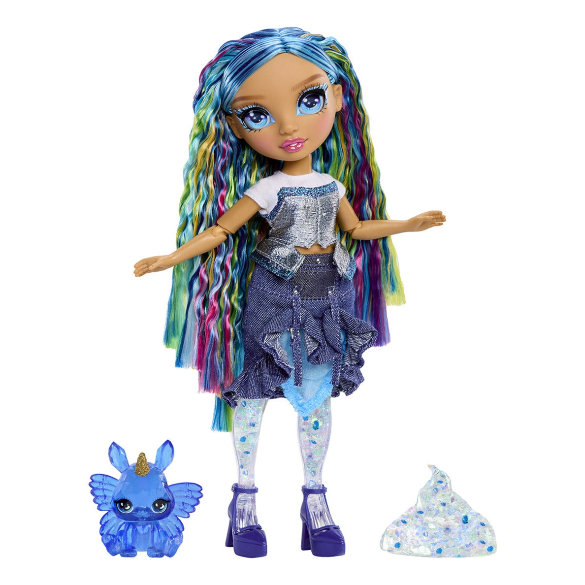 Rainbow High Rainbow Shimmers Skyler Doll with Slime Kit