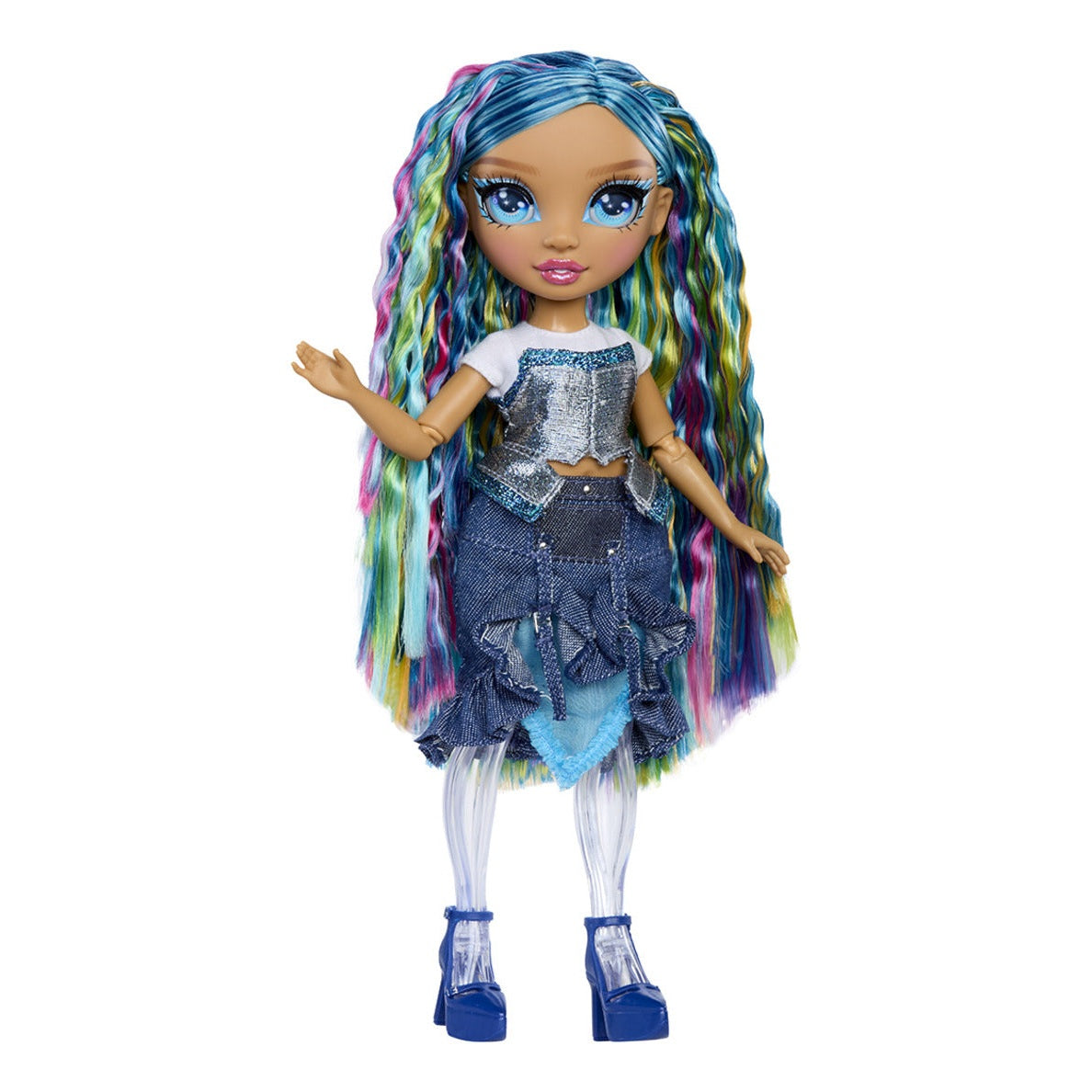 Rainbow High Rainbow Shimmers Skyler Doll with Slime Kit