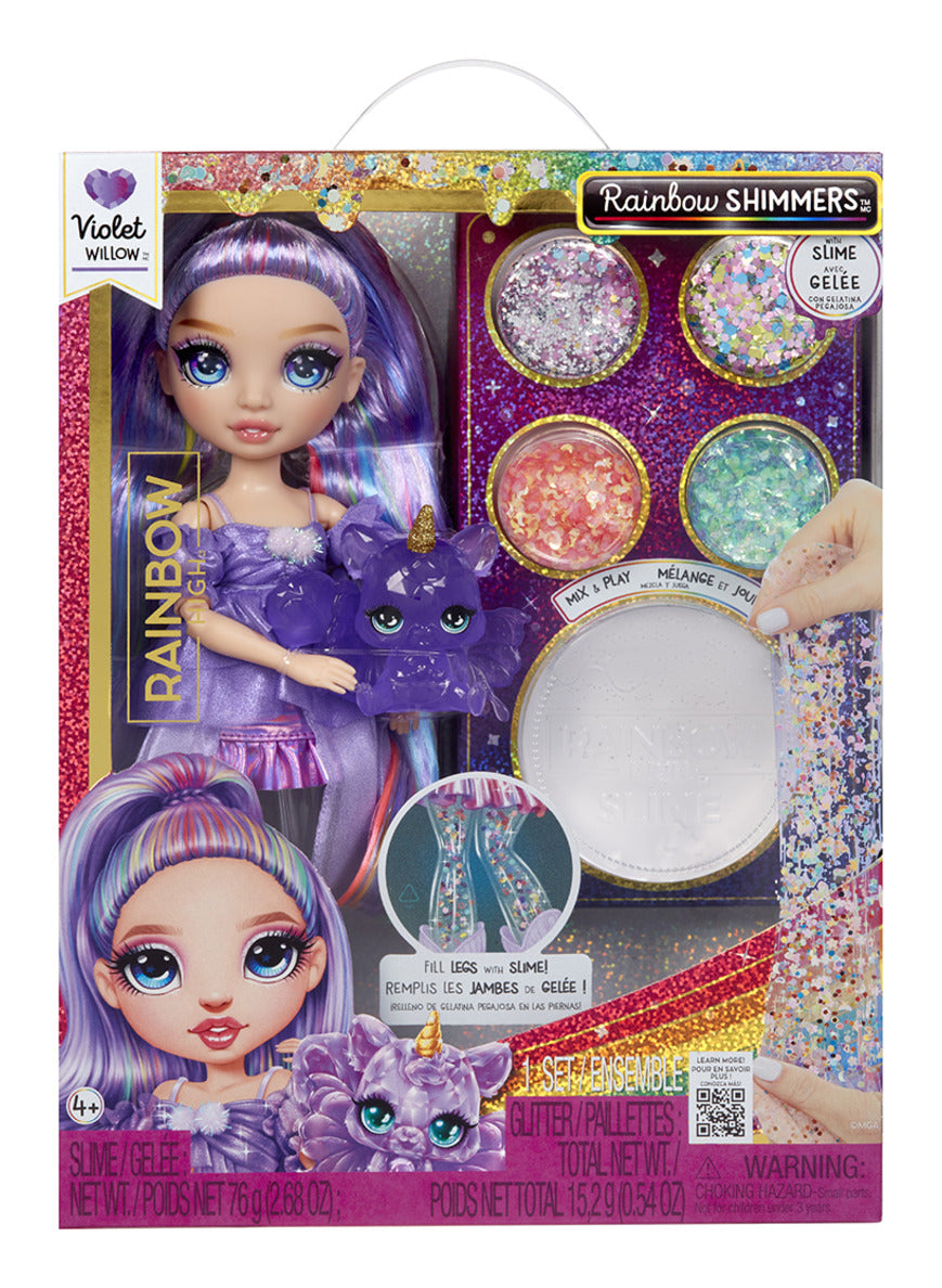 ** Rainbow High Rainbow Shimmers Doll - Violet