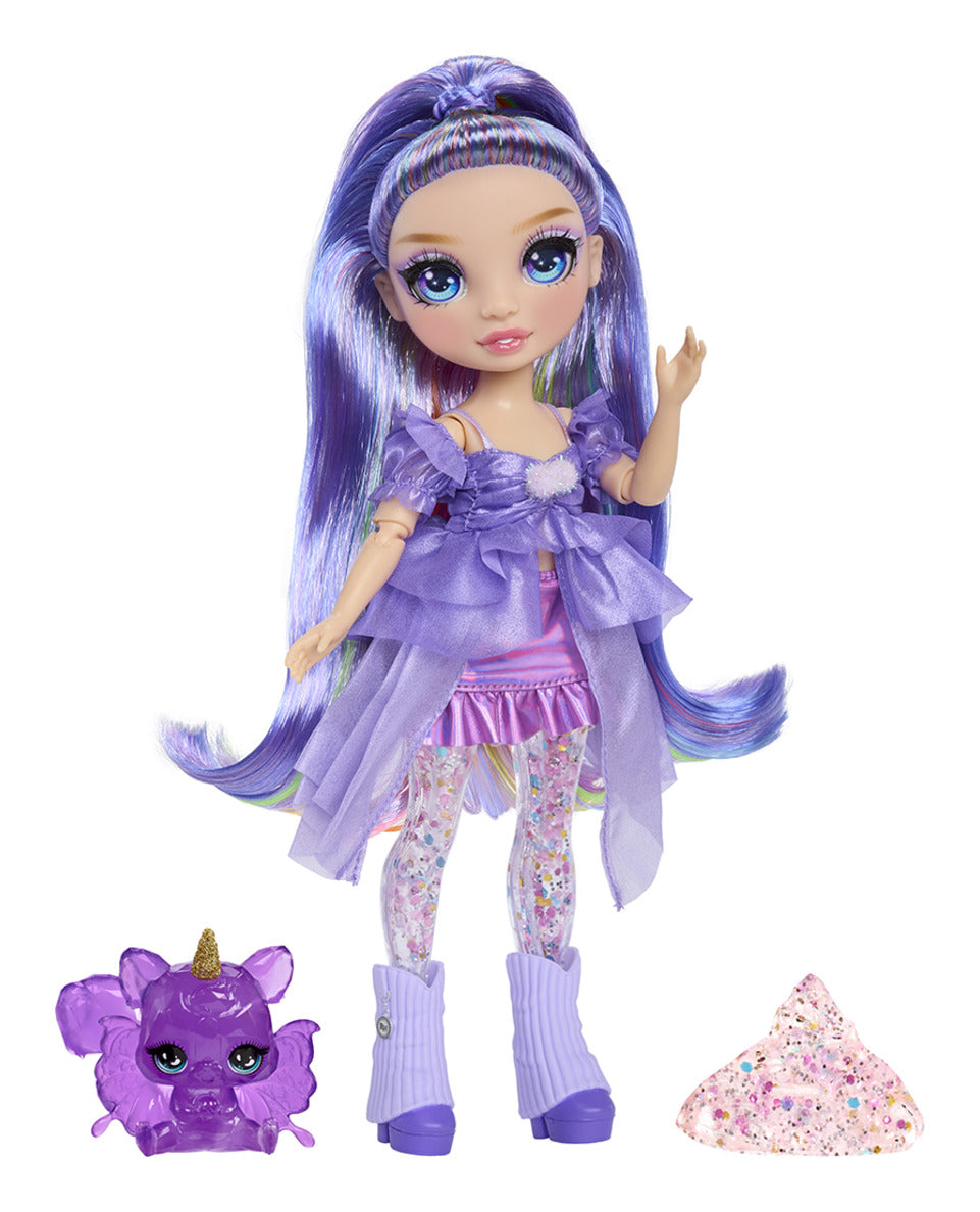 ** Rainbow High Rainbow Shimmers Doll - Violet