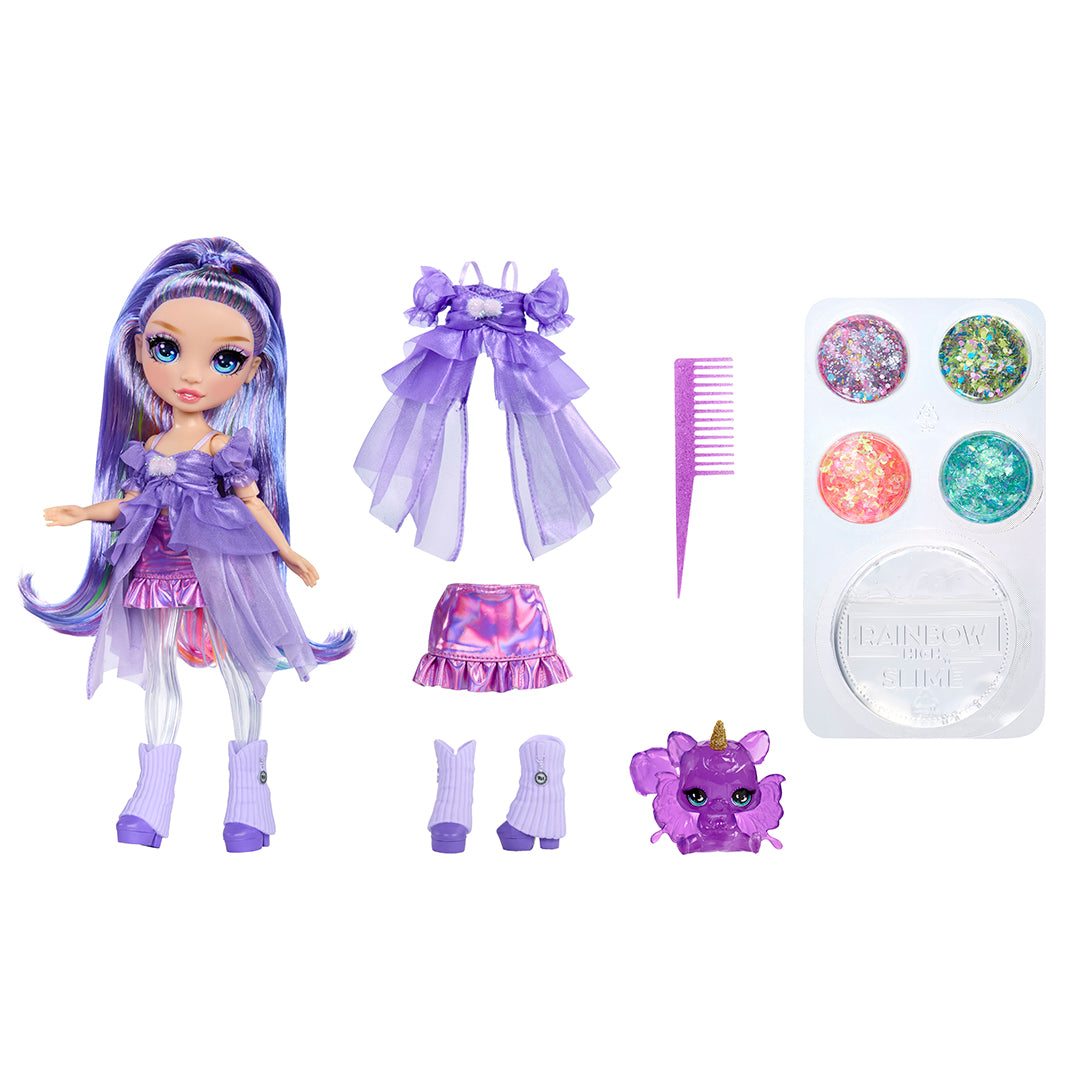 ** Rainbow High Rainbow Shimmers Doll - Violet