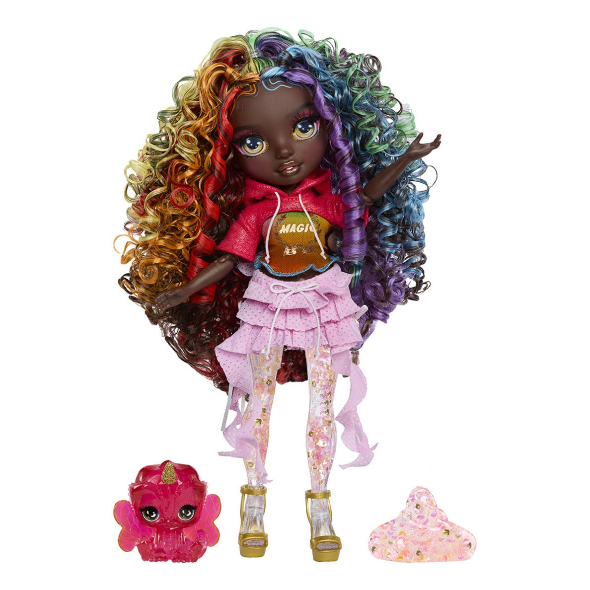 Rainbow High Rainbow Shimmers Iris Doll with Slime Kit
