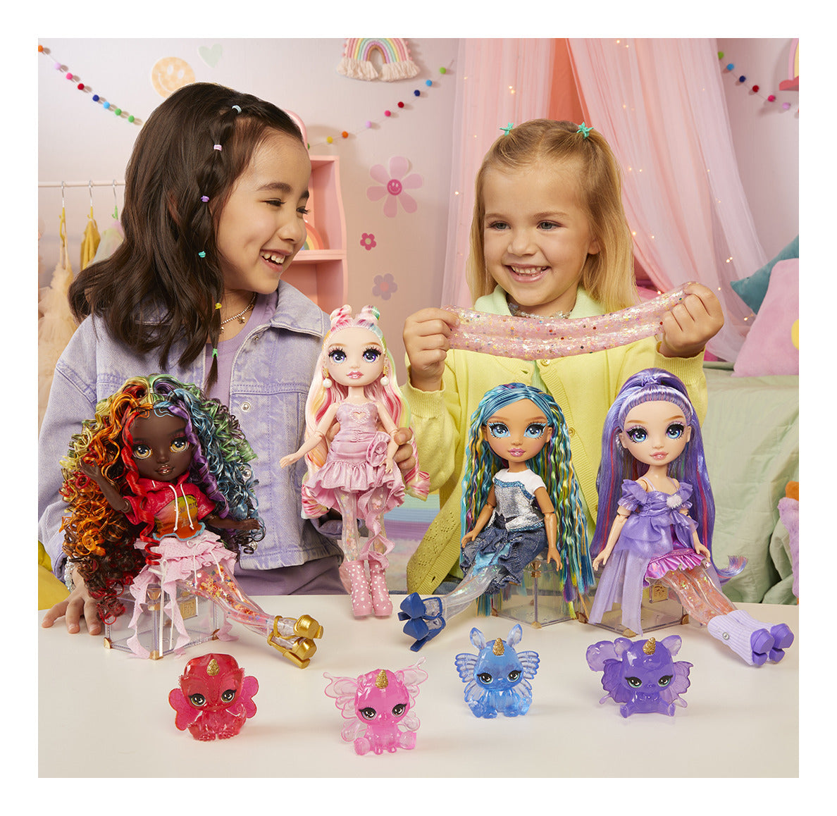 Rainbow High Rainbow Shimmers Iris Doll with Slime Kit