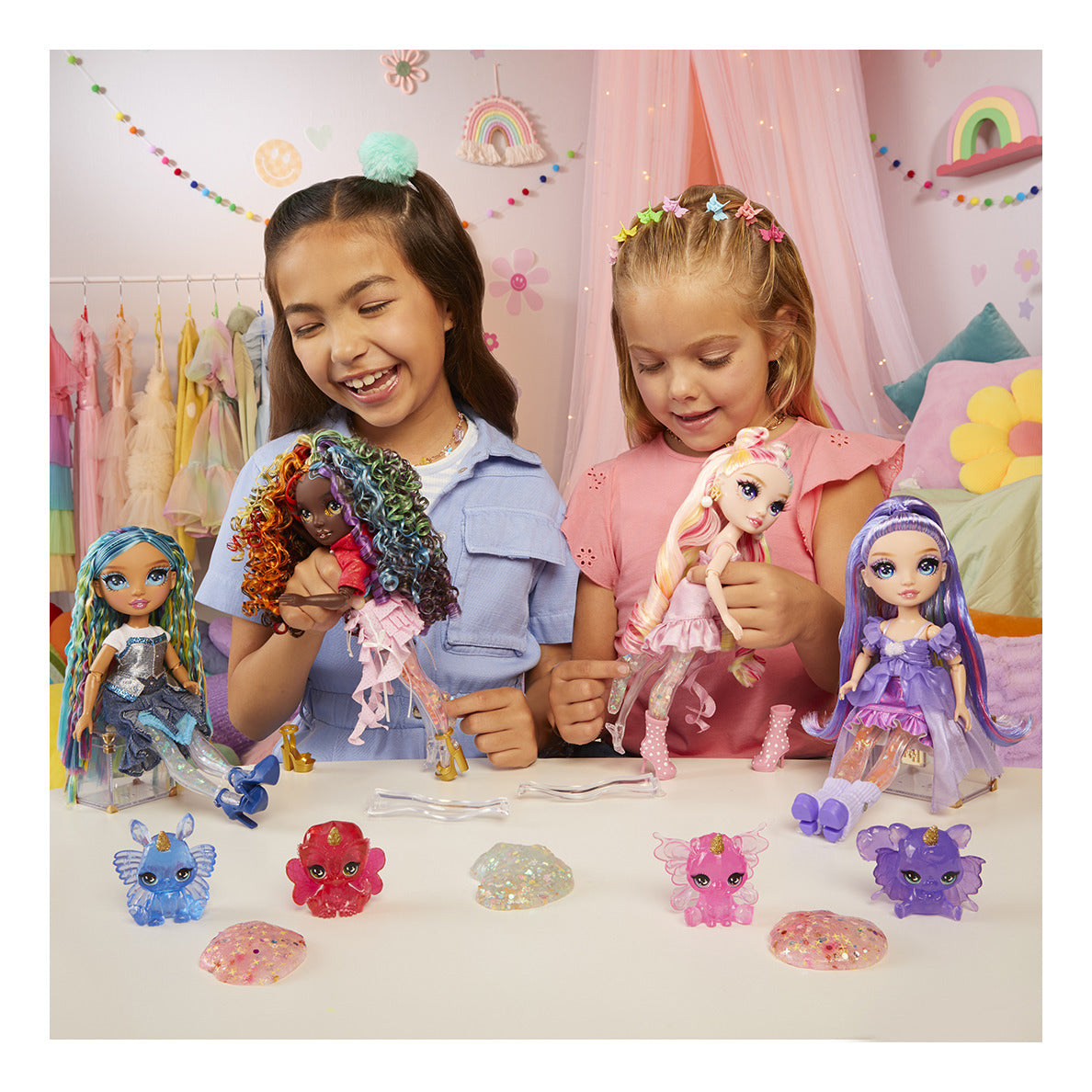 Rainbow High Rainbow Shimmers Iris Doll with Slime Kit