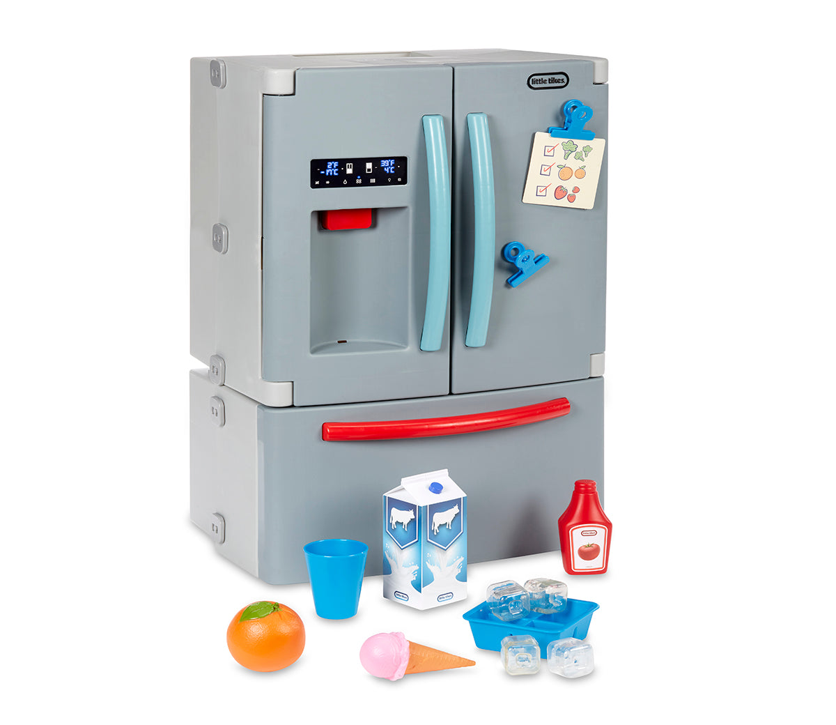 Little Tikes First Fridge Interactive Pretend-Play Refrigerator