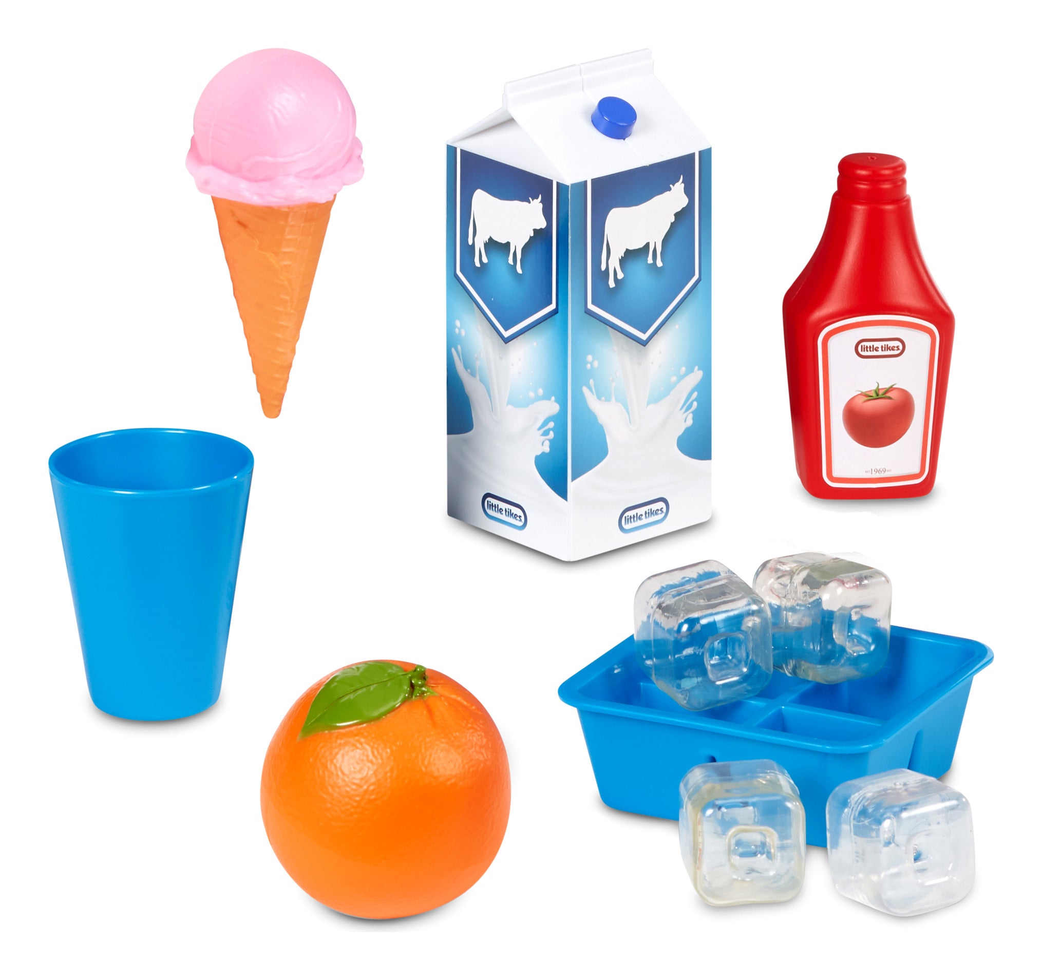 Little Tikes First Fridge Interactive Pretend-Play Refrigerator