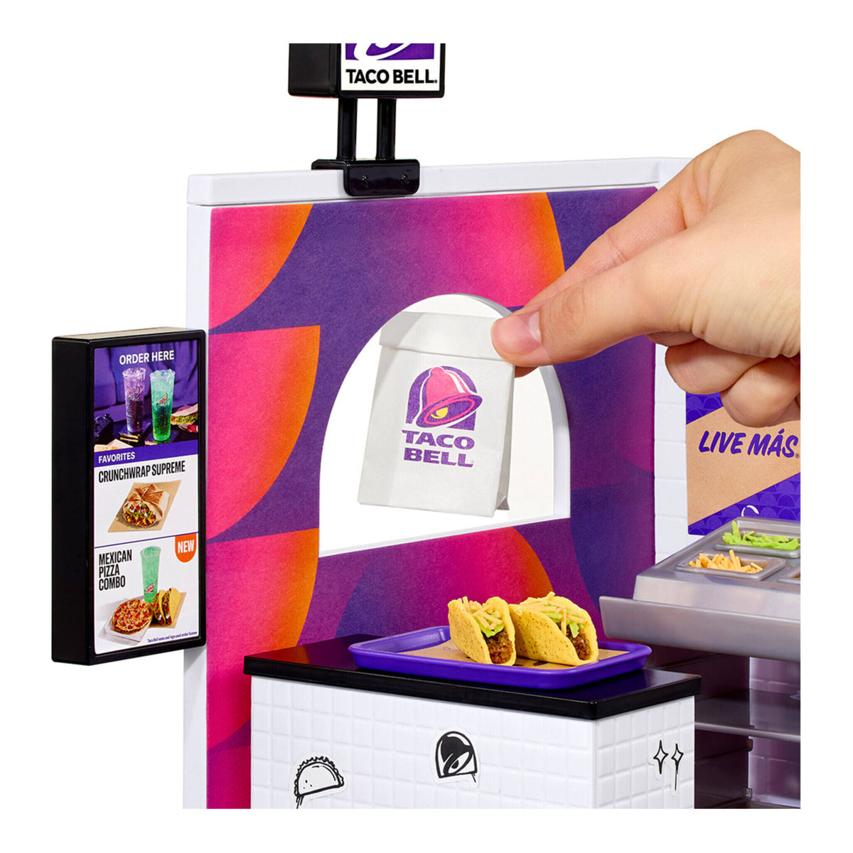 MGA's Miniverse Make It Mini Taco Bell Restaurant Playset
