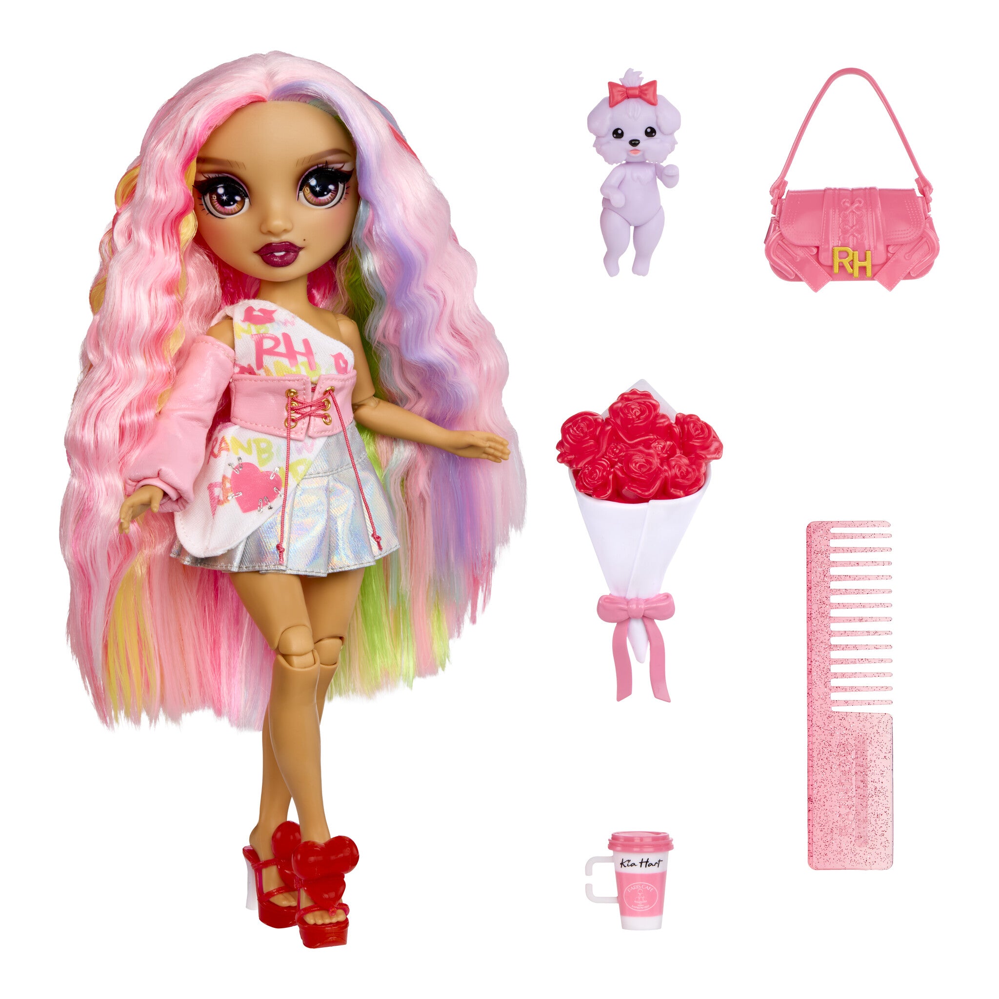 Rainbow High Pretty in Paris Kia Hart Fashion Doll