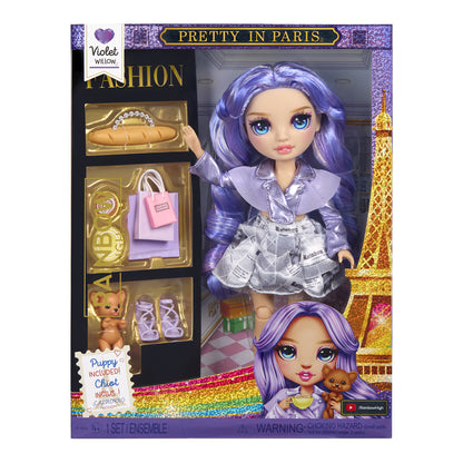 Rainbow High Pretty in Paris Violet Willow Fashion Doll