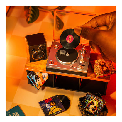 MGA's Miniverse Real Music Record Player Set