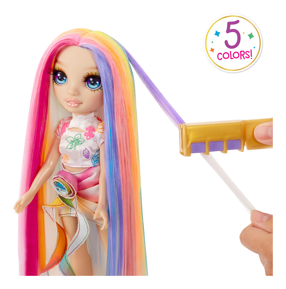 Rainbow High Hair Chalk & Style Doll Amaya Raine