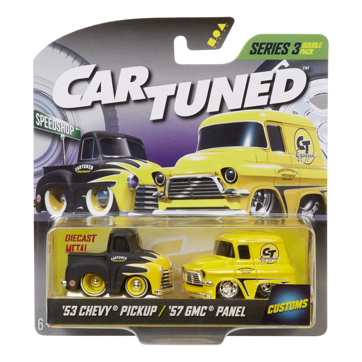 CarTuned 1:64 Diecast Cars 2-Pack Assortment