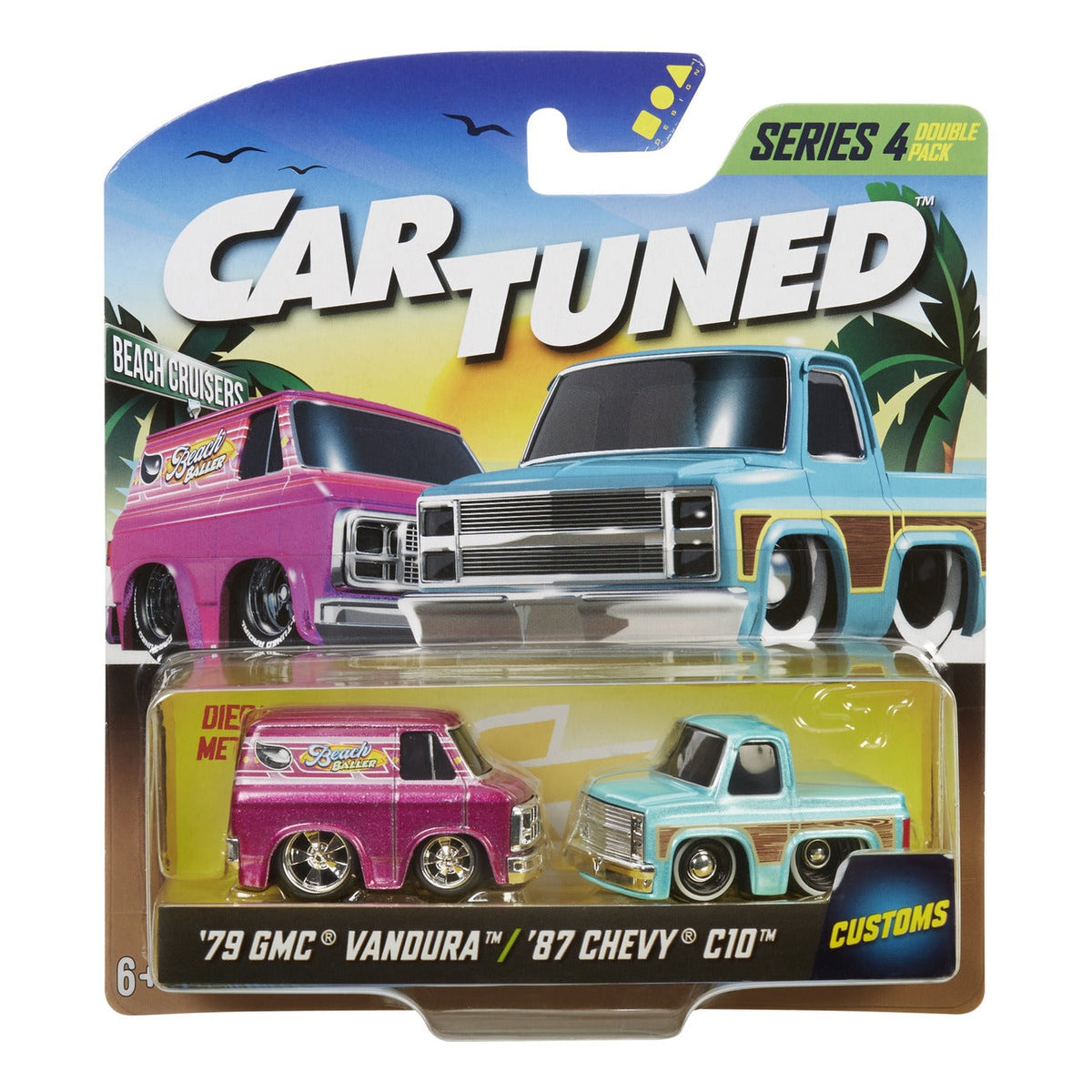 CarTuned 1:64 Diecast Cars 2-Pack Assortment