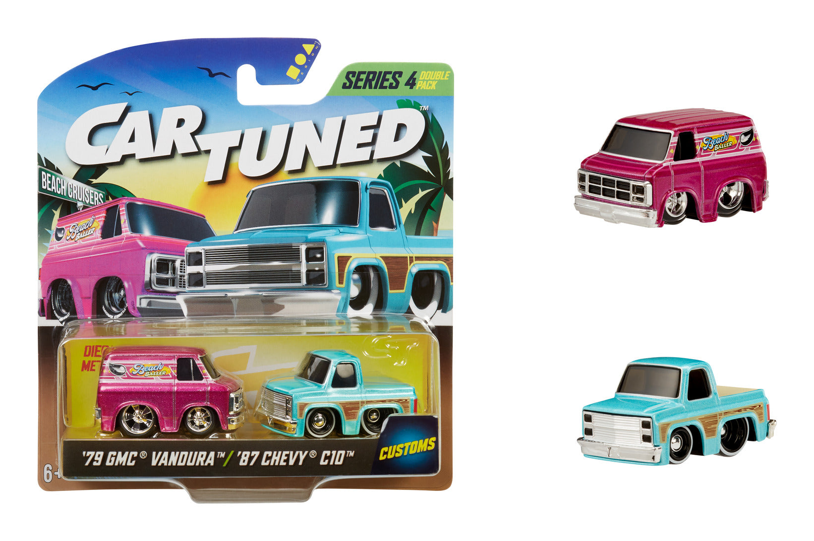 CarTuned 1:64 Diecast Cars 2-Pack Assortment