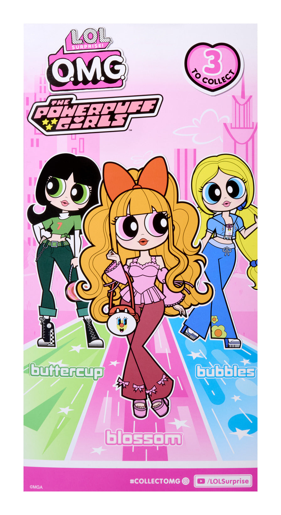 L.O.L. Surprise! O.M.G. Powerpuff Girls Blossom Fashion Doll