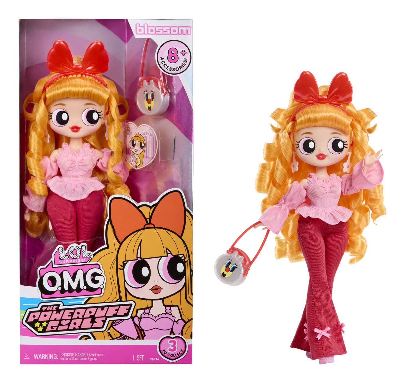 L.O.L. Surprise! O.M.G. Powerpuff Girls Blossom Fashion Doll