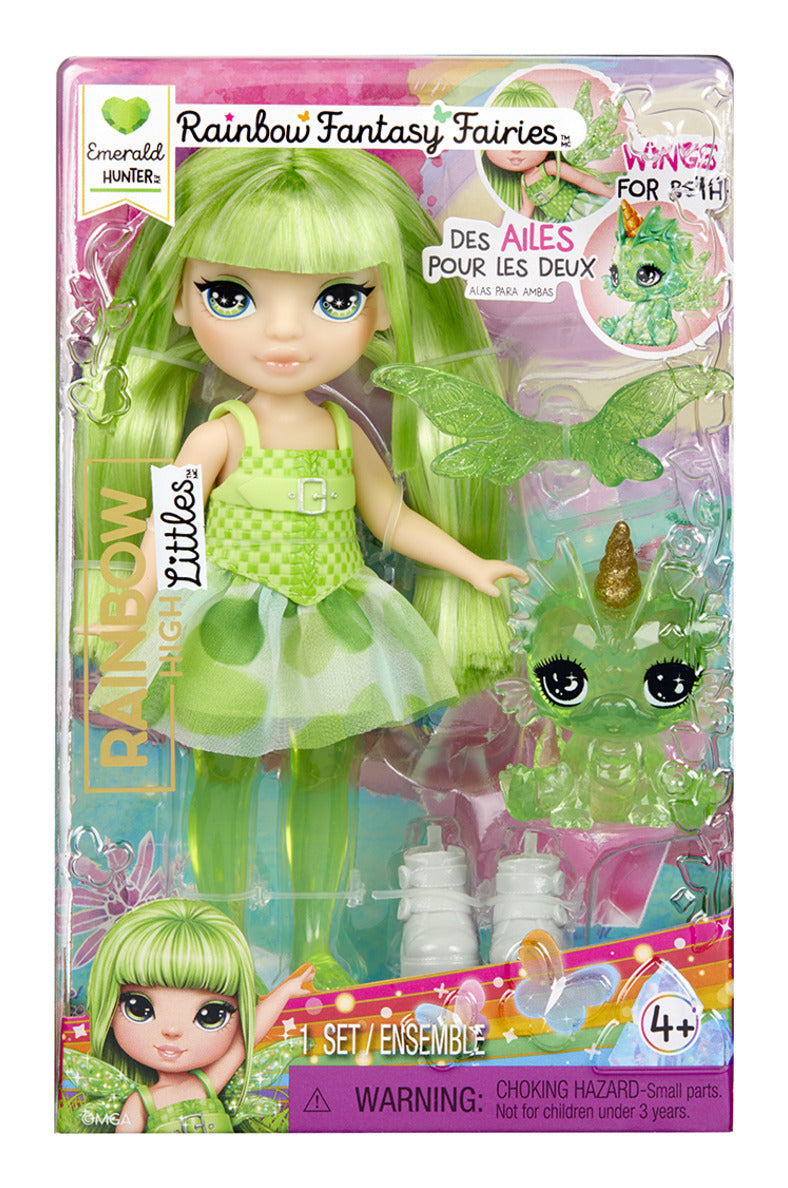 ** Rainbow High Littles Fantasy Fairies - Emerald