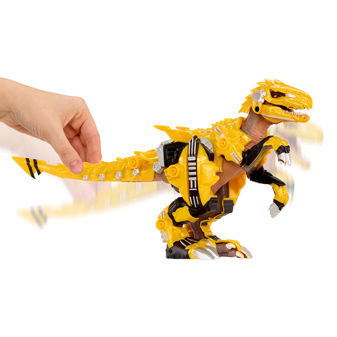 Armorsaurs Armor-Up Yellow Raptor Dinosaur Blaze