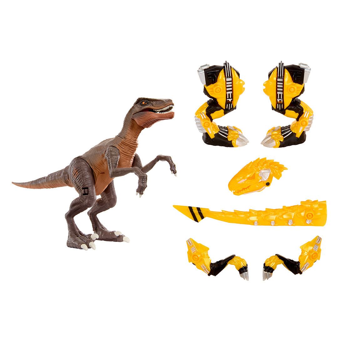 Armorsaurs Armor-Up Yellow Raptor Dinosaur Blaze