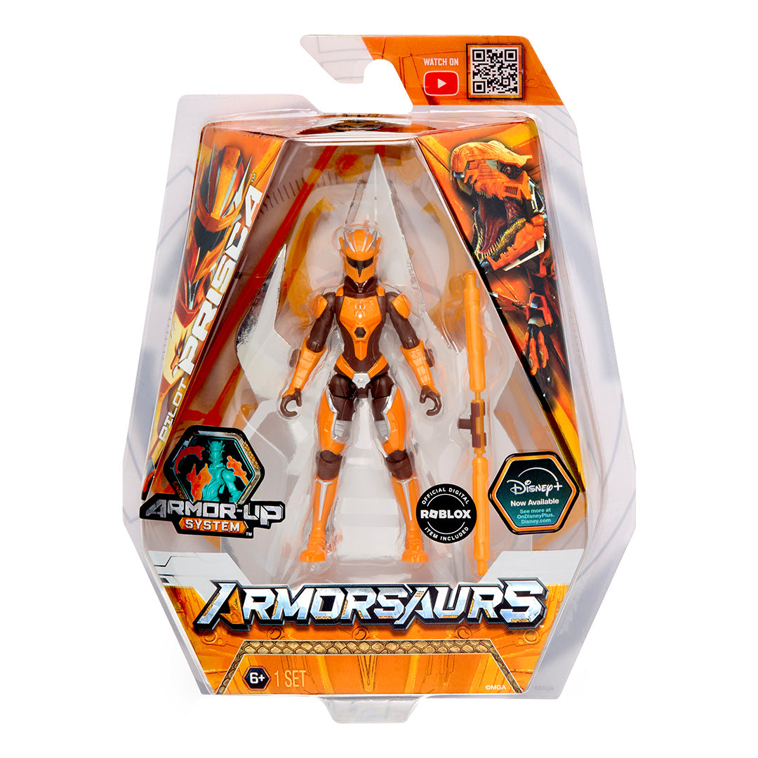 Armorsaurs Raptor Pilot Prisca Silva 3.75-Inch Action Figure