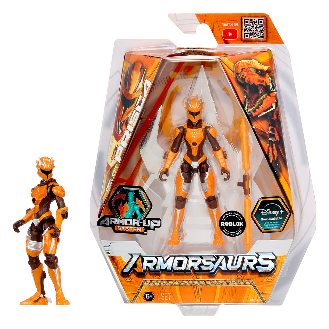 Armorsaurs Raptor Pilot Prisca Silva 3.75-Inch Action Figure