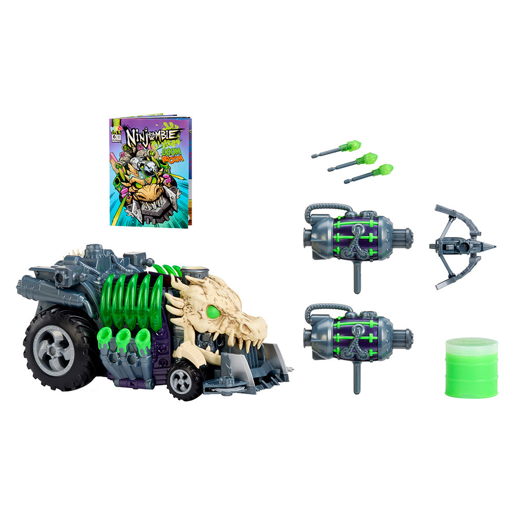 Ninjombie Prime Slime Dragon Vehicle with Slime