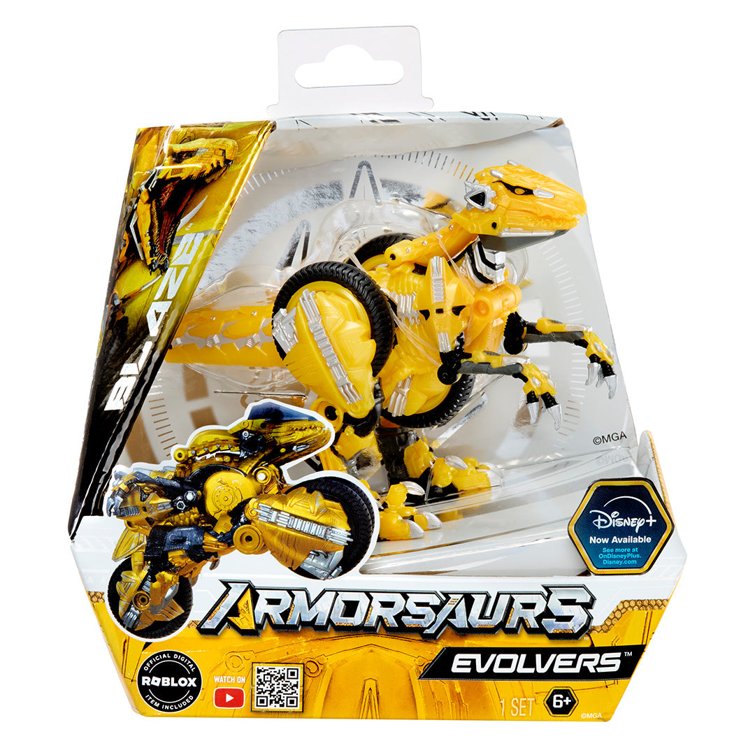 Armorsaurs Evolver Blaze 2-in-1 Transforming Raptor Toy