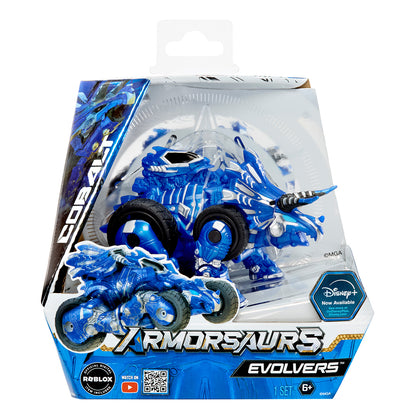 Armorsaurs Evolver Cobalt Transforming Dinosaur Vehicle
