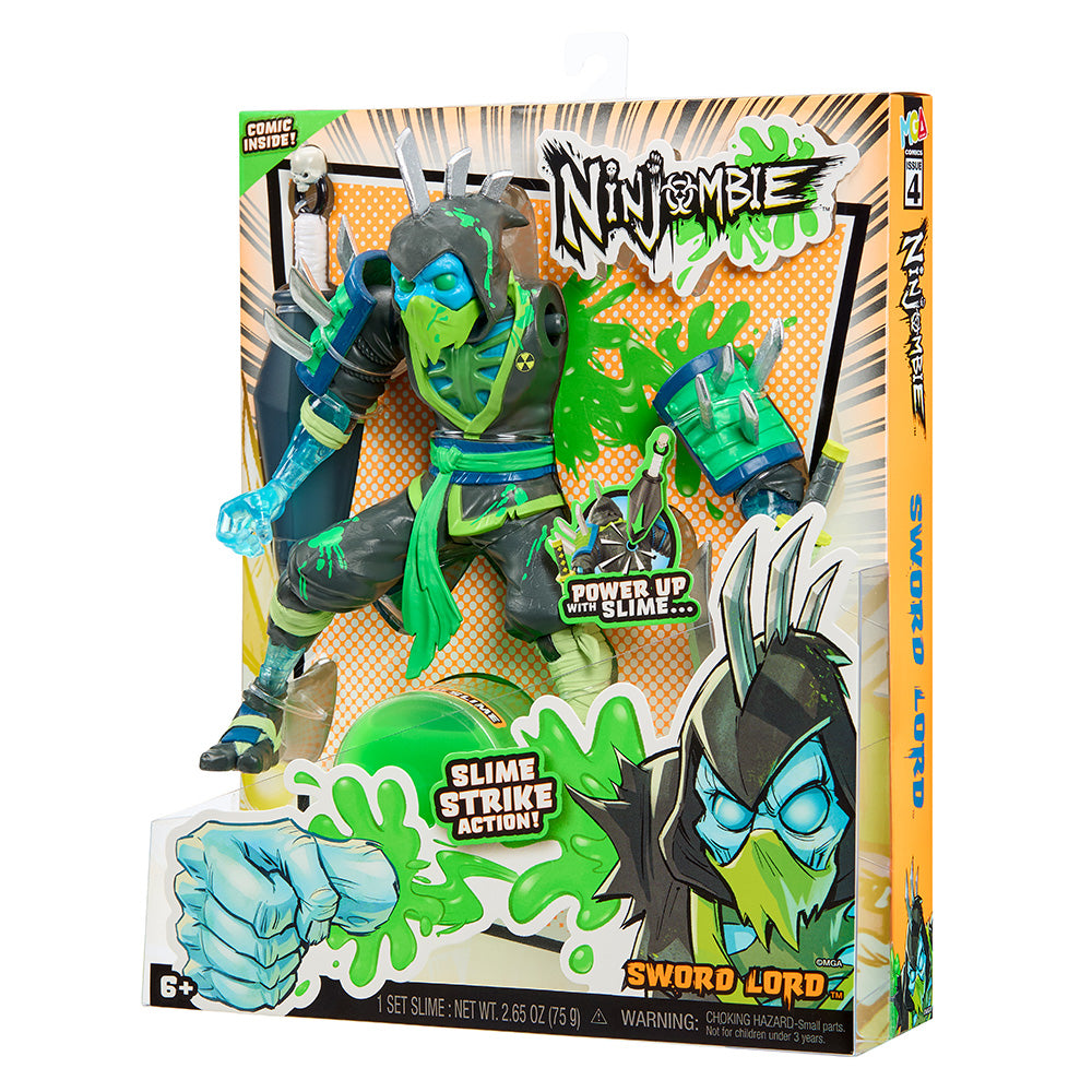 MGA Ninjombie Sword Lord Action Figure with Slime